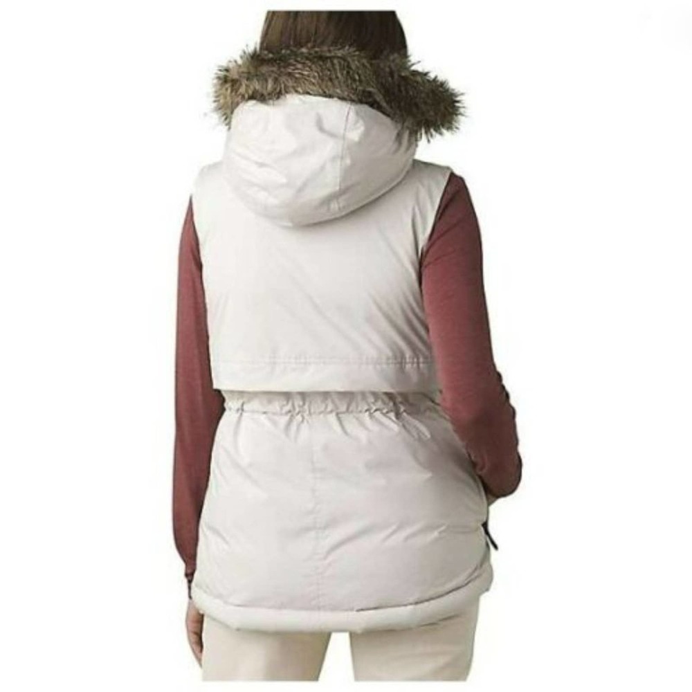 NWT prAna Banajaara Vest Medium Pebble Grey Heather XS #A1087 - Picture 8 of 15